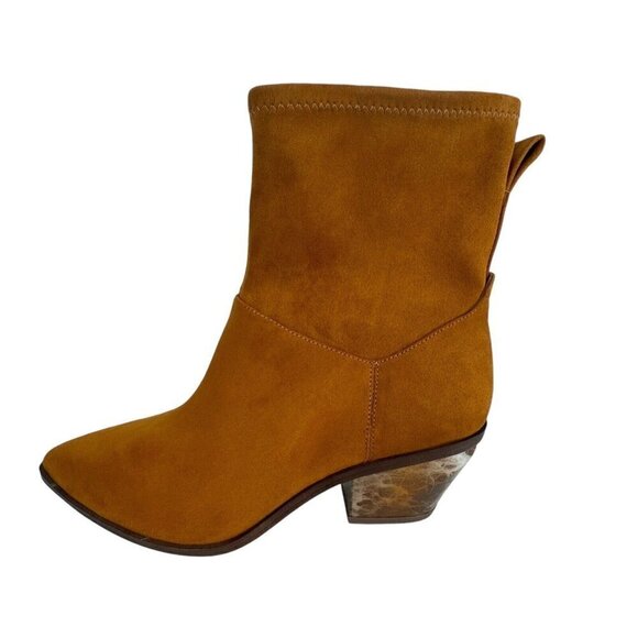 Franco Sarto Shoes - Franco Sarto NWOB Women's 7.5M Sammi Faux‎ Suede Brown Booties